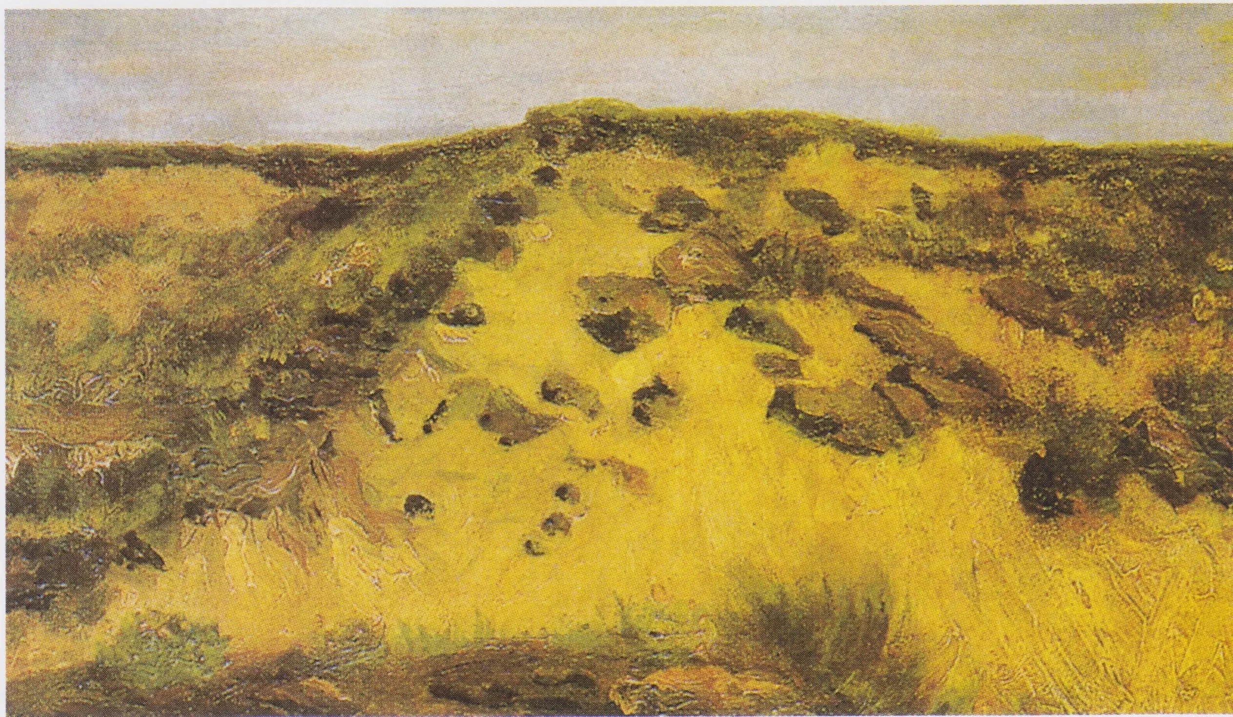 Paysage avec dune - Vincent van Gogh image 1 reproduction de peinture à l’huile