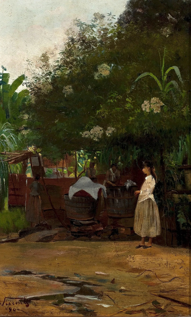 Paesaggio con figura - Eliseu Visconti