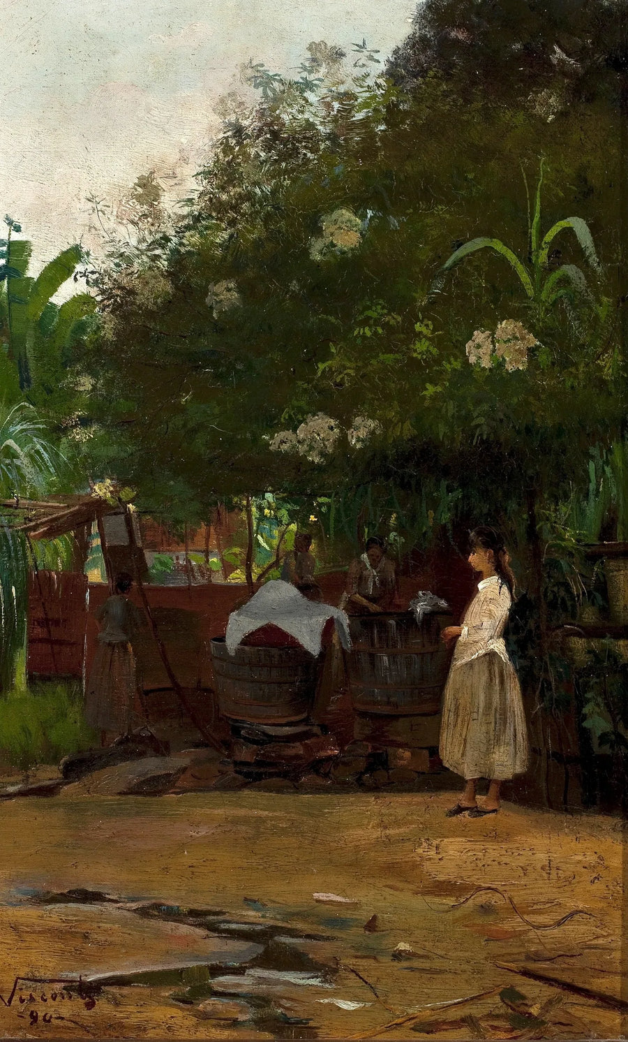 Paesaggio con figura - Eliseu Visconti