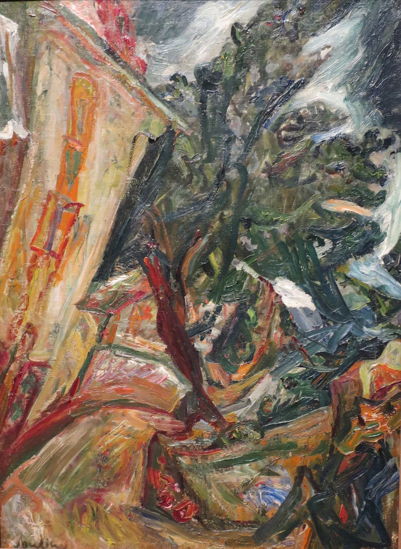 Paesaggio con figure─Céret - Chaim Soutine
