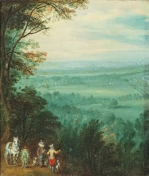 Paesaggio con figure - David Teniers il Giovane