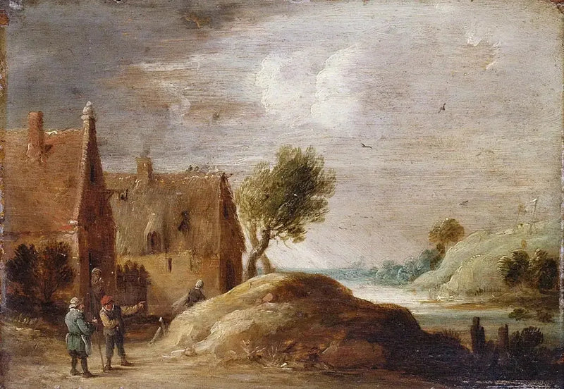 Paesaggio con figure - David Teniers il Giovane