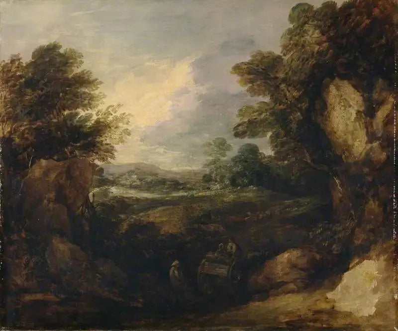 Paesaggio con figure - Thomas Gainsborough