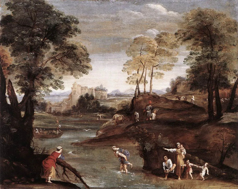 Paesaggio con Ford - Domenichino