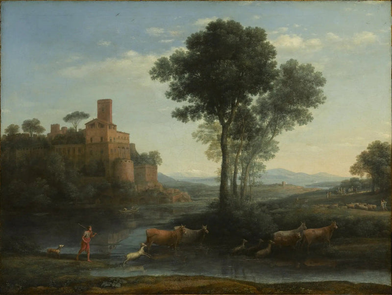 Paesaggio con il viaggio di Giacobbe - Claude Lorrain