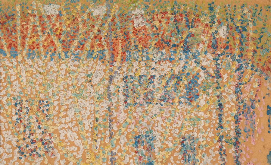 Paesaggio con casa rossa - Kazimir Malevich