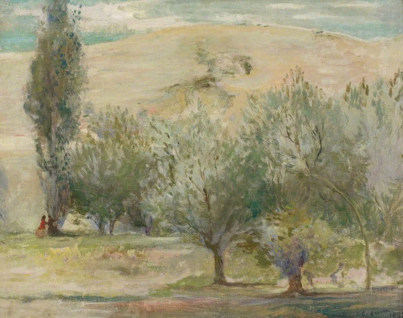 Paesaggio con figure - Charles Conder