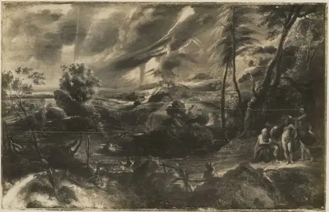 Paesaggio con Filèmone e Baucis - Peter Paul Rubens