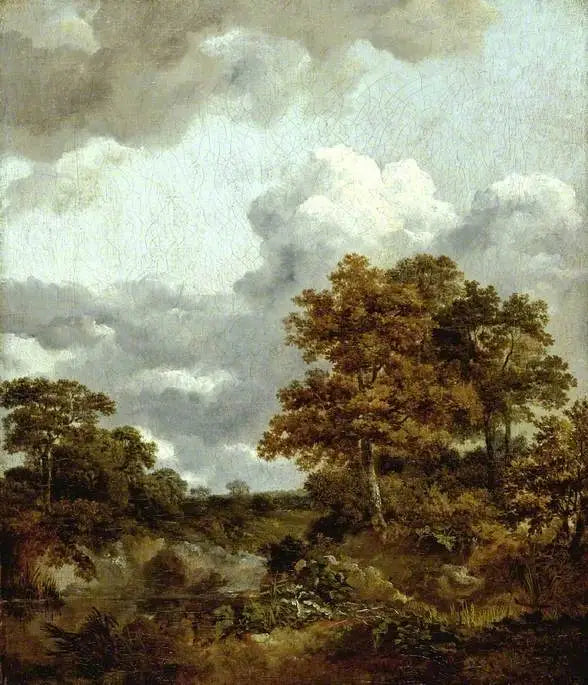 Paesaggio con piscina - Thomas Gainsborough