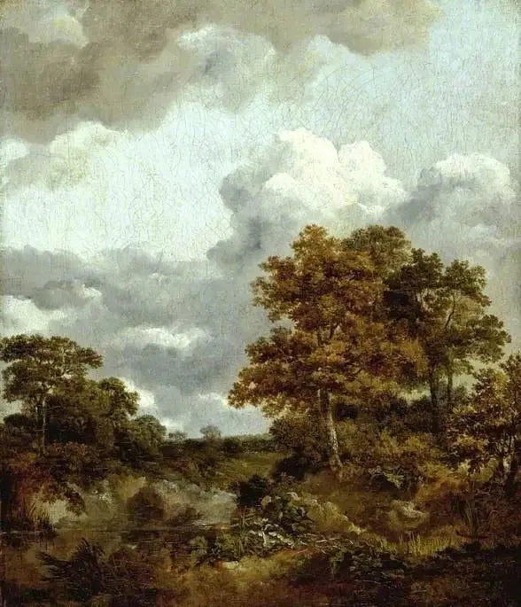 Paesaggio con piscina - Thomas Gainsborough