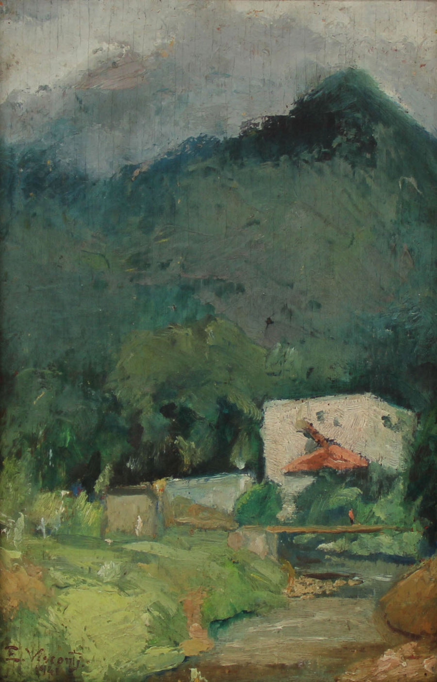 Paesaggio con riacho - Eliseu Visconti