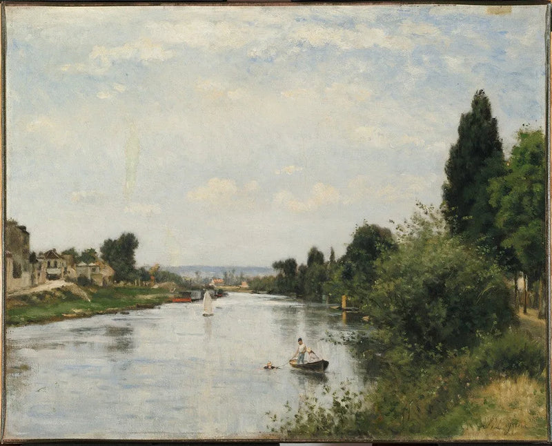 Paesaggio con fiume - Stanislas Lépine