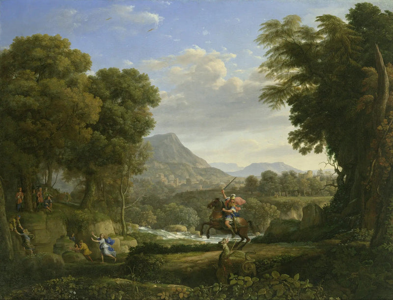 Paesaggio con San Giorgio e il Drago - Claude Lorrain