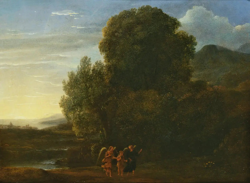 Paesaggio con san Giovanni Battista - Claude Lorrain