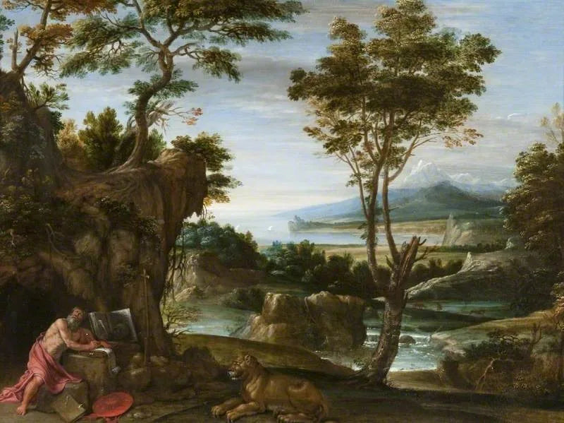 Paesaggio con San Gerolamo - Domenichino