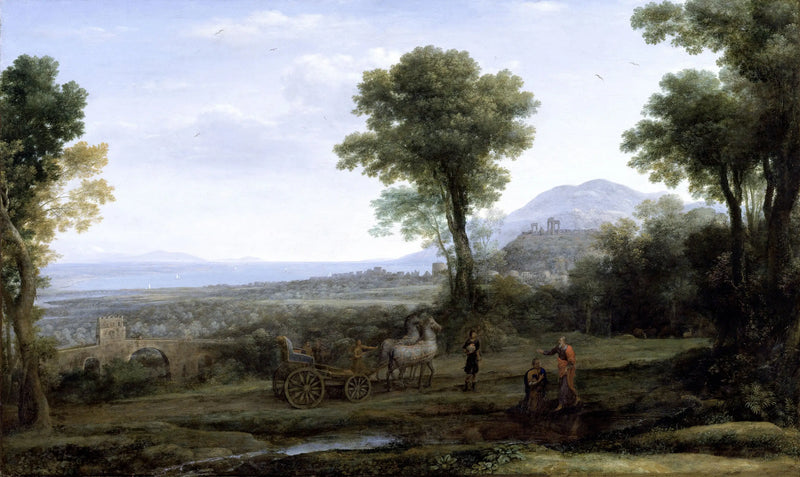 Paesaggio con san Filippo che battezza l'eunuco - Claude Lorrain