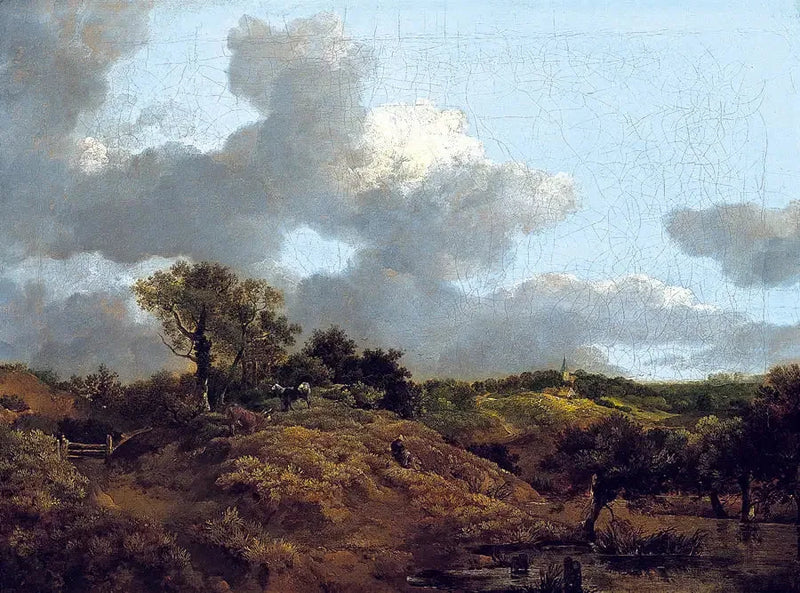 Paesaggio boscoso con un pastore seduto - Thomas Gainsborough