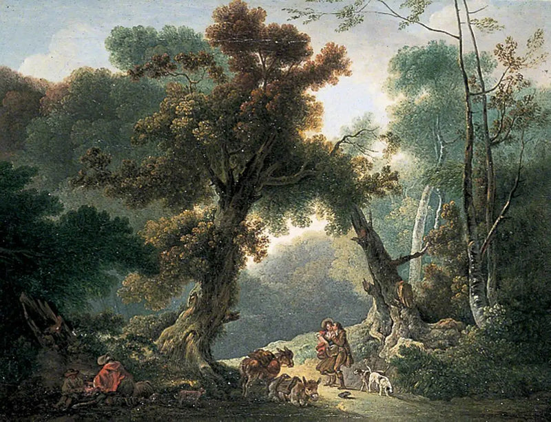 Paesaggio boscoso - Thomas Gainsborough