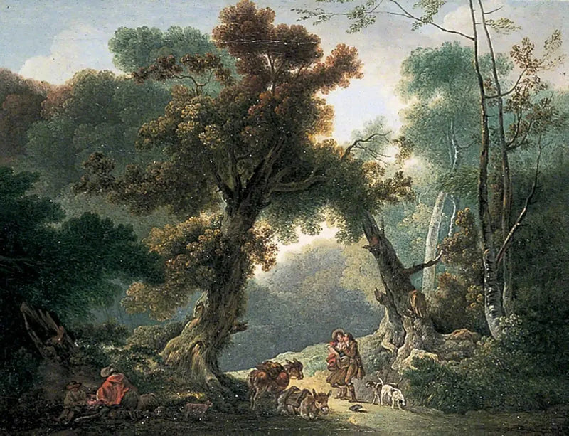 Paesaggio boscoso - Thomas Gainsborough
