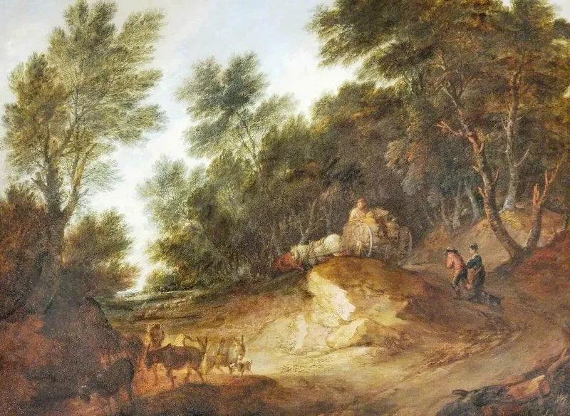 Paesaggio boscoso - Thomas Gainsborough