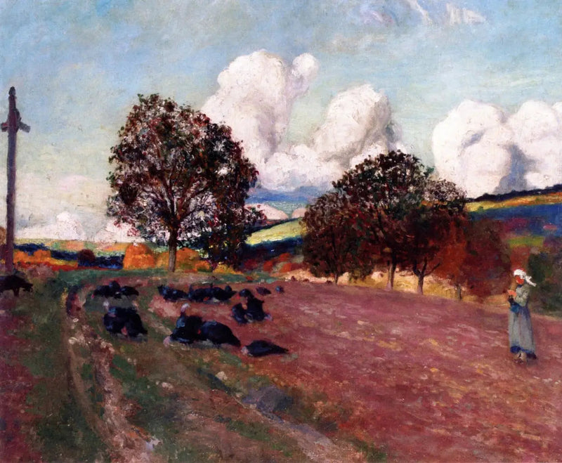 Paesaggio bretone - Robert Delaunay