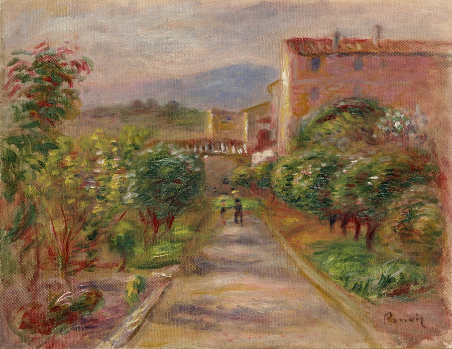 Paesaggio a Cagnes - Pierre-Auguste Renoir