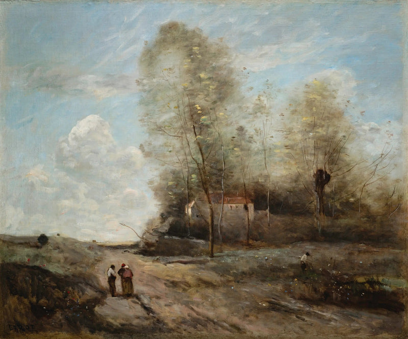 Paesaggio campestre - Jean-Baptiste Camille Corot