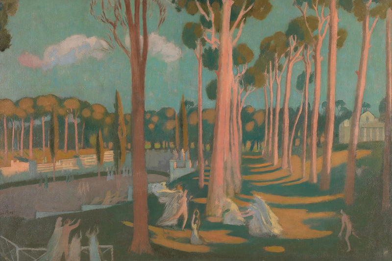Paesaggio classico con personaggi - Maurice Denis