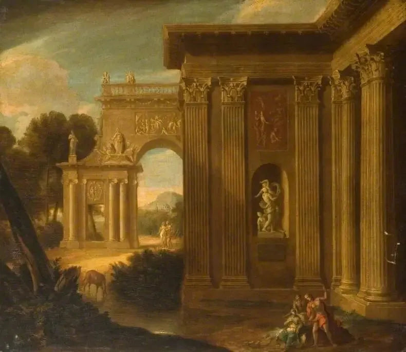 Paesaggio classico - Giovanni Paolo Panini