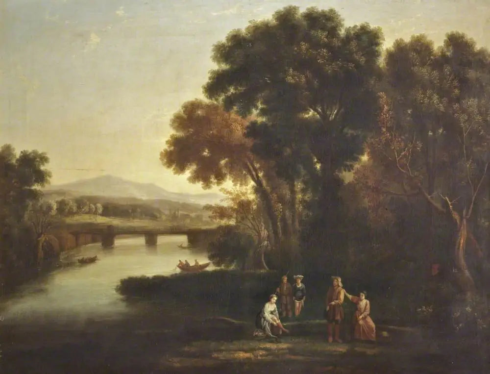 Paysage - Claude Lorrain image 1 reproduction réalisée par Alpha Reproduction