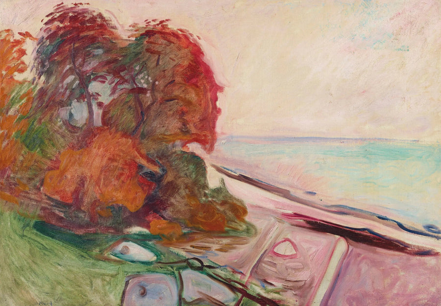 Paesaggio costiero - Edvard Munch