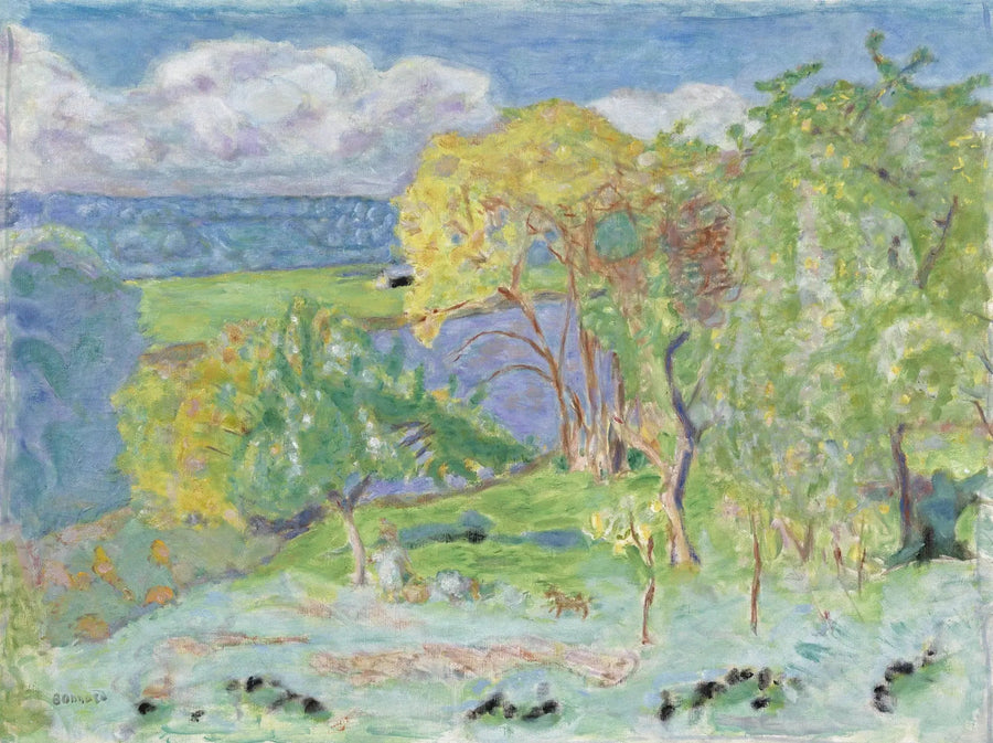 Paesaggio d'autunno (dintorni di Vernon) - Pierre Bonnard
