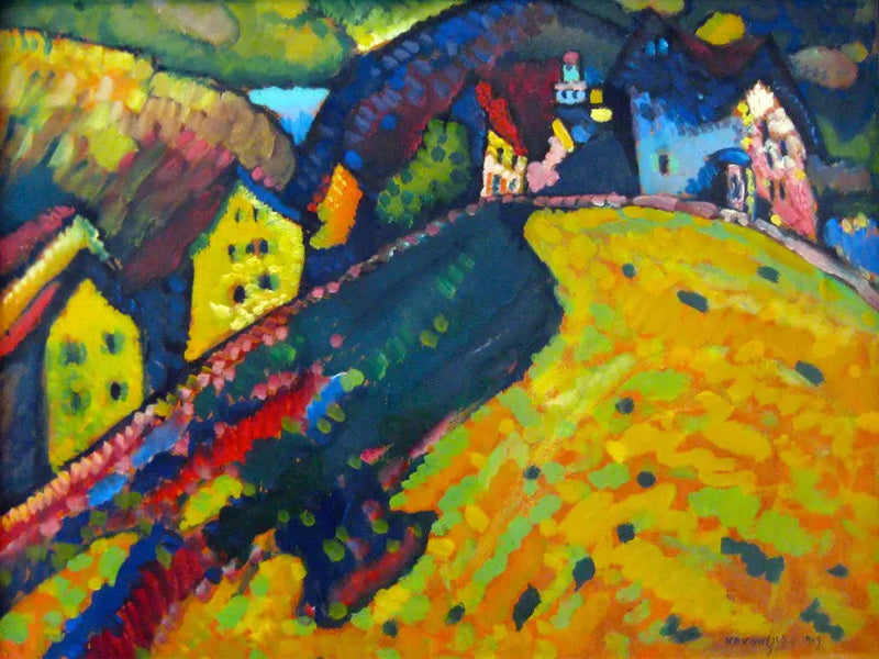 Paesaggio estivo - Vassily Kandinsky