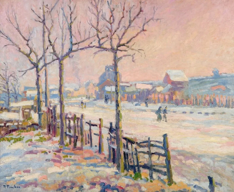 Paesaggio invernale - Robert Antoine Pinchon