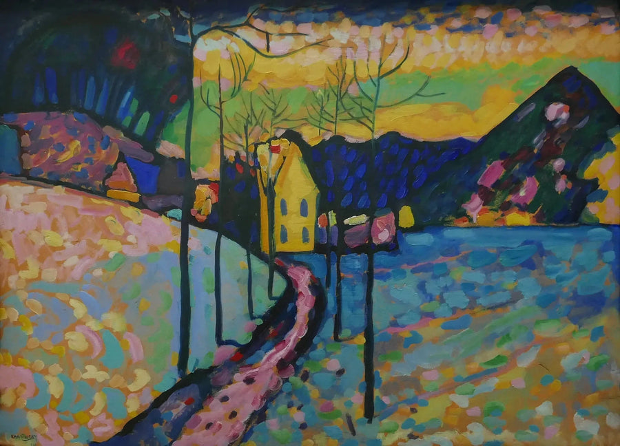 Paesaggio invernale - Vassily Kandinsky
