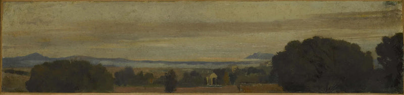 Paysage d'Italie, bord de mer - Jean-Jacques Henner