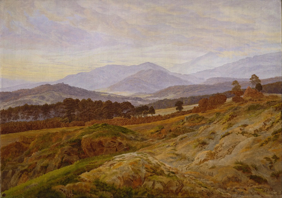 Paesaggio nel massiccio dei Giganti - Caspar David Friedrich