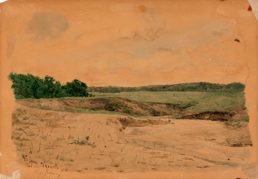 Paesaggio di Chuguev - Ilya Repin