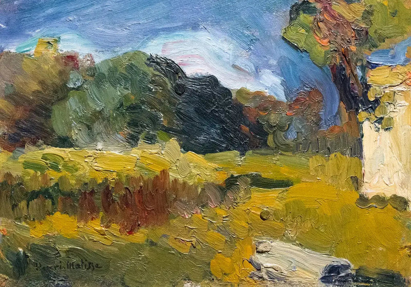 Paesaggio di Corsica - Henri Matisse