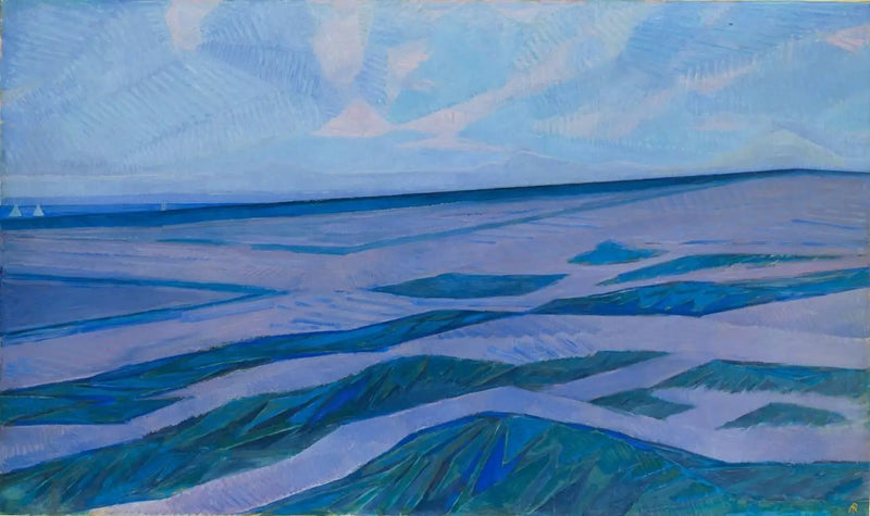 Paesaggio di dune a Domburg - Piet Mondrian