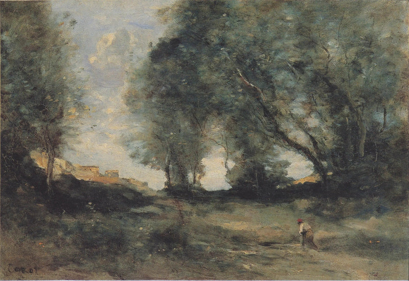 Paesaggio di foresta - Jean-Baptiste Camille Corot