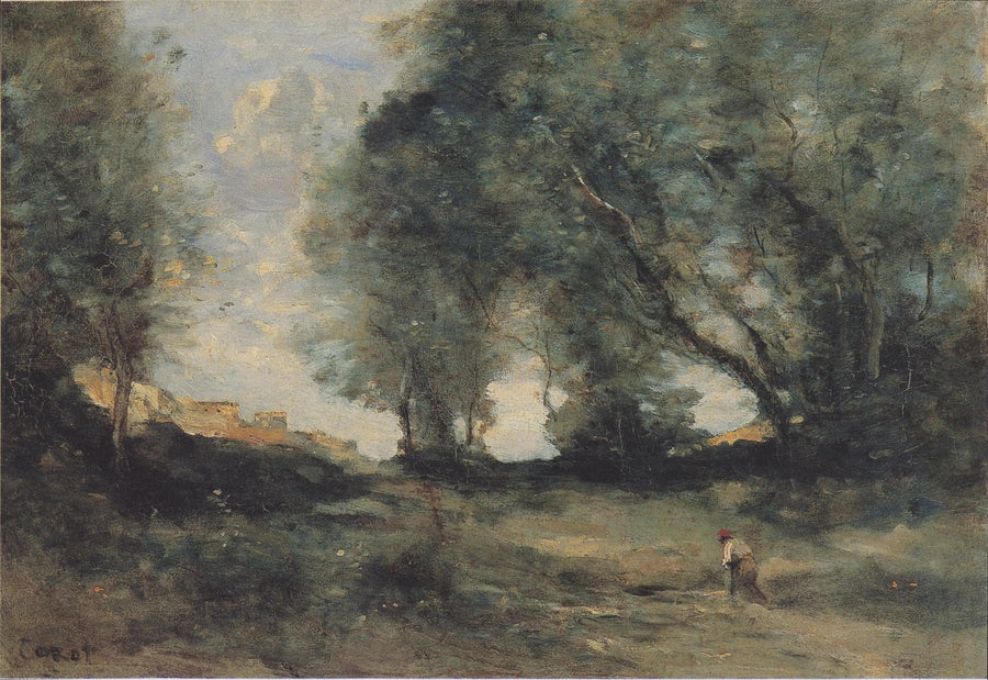 Paesaggio di foresta - Jean-Baptiste Camille Corot
