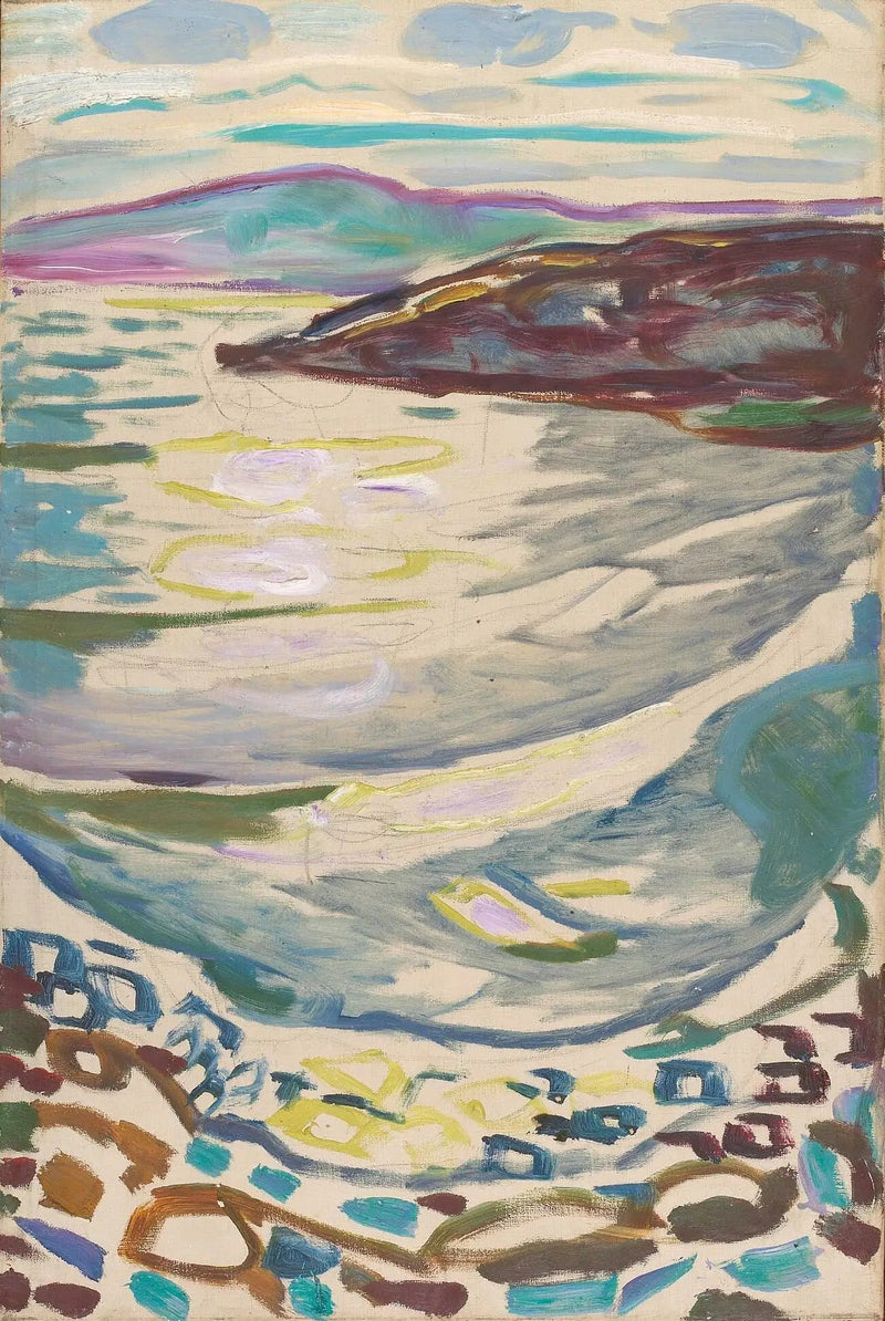 Paesaggio di Hvitsten - Edvard Munch