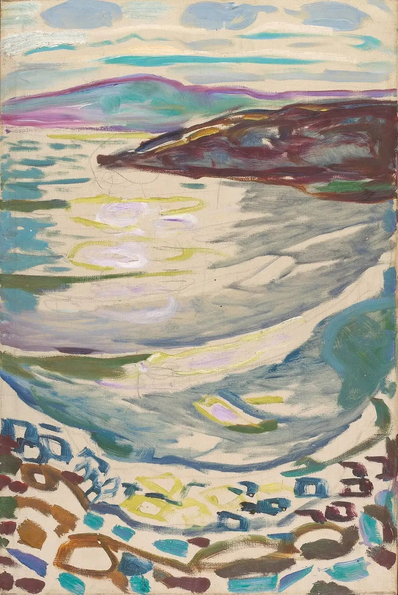 Paesaggio di Hvitsten - Edvard Munch