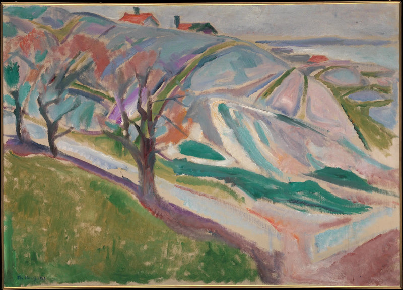 Paesaggio di Kragerø - Edvard Munch