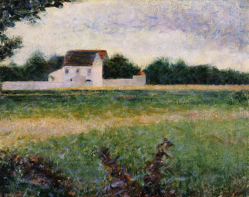 Paesaggio dell'Île-de-France - Georges Seurat