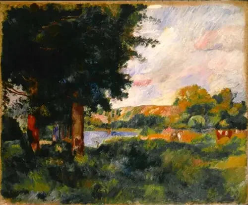 Paesaggio dell'Île-de-France - Pierre-Auguste Renoir