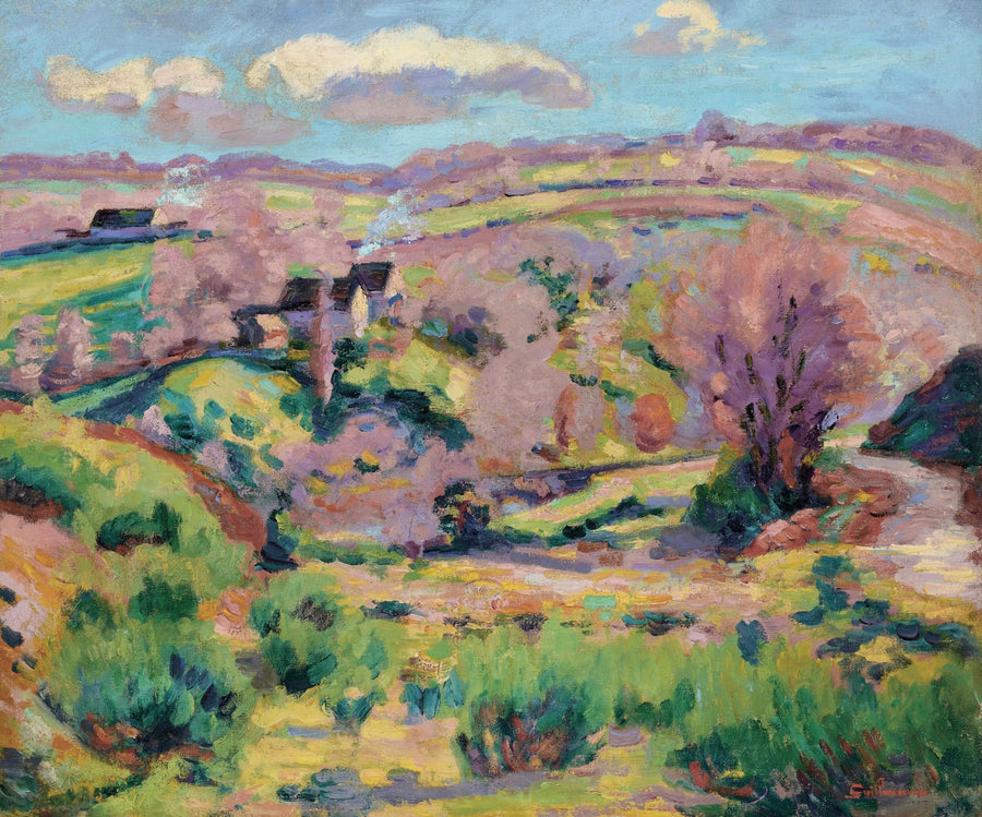 Paesaggio della Creuse, in primavera - Armand Guillaumin