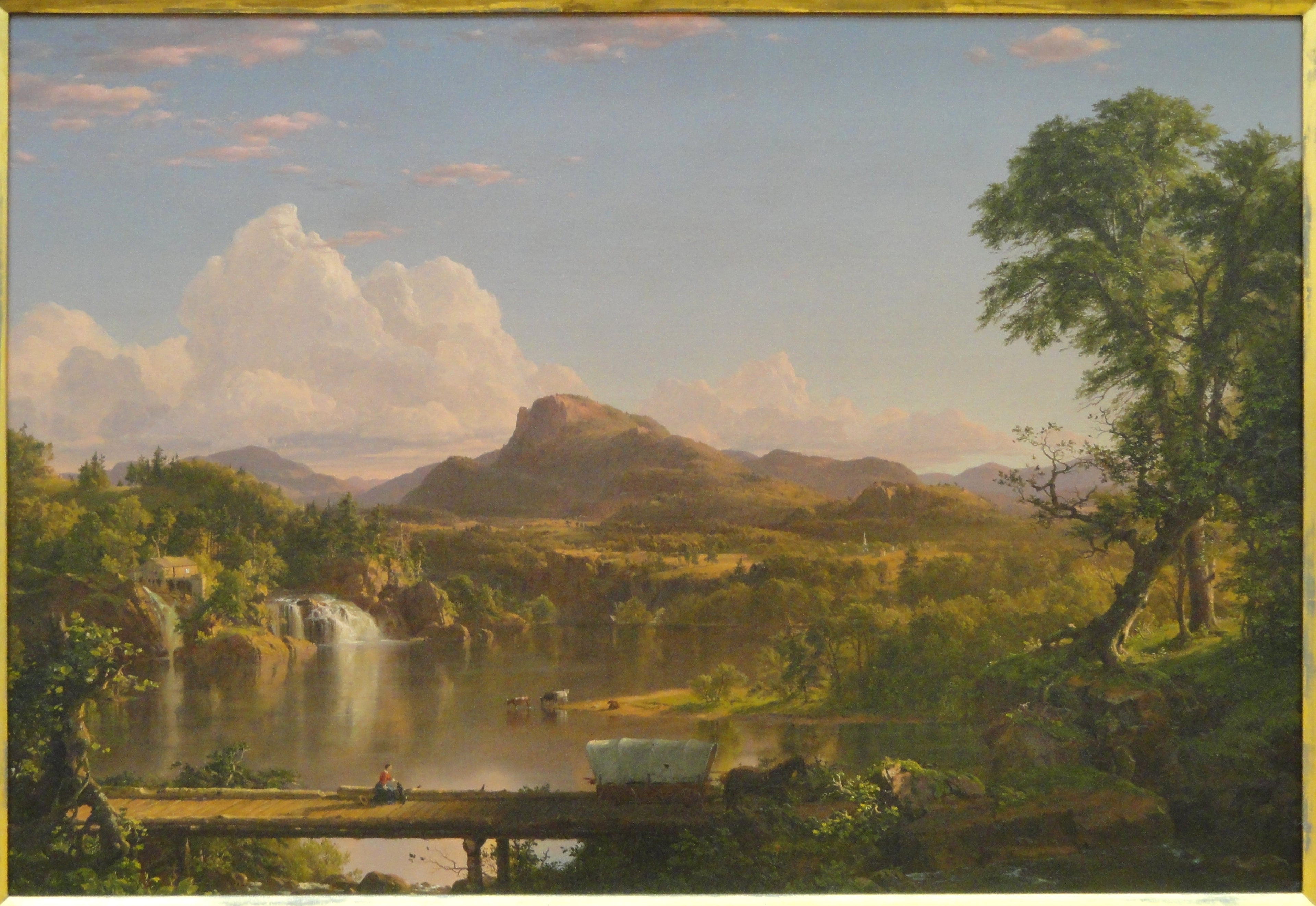 Paysage de la Nouvelle-Angleterre - Frederic Edwin Church - Alpha Reproduction