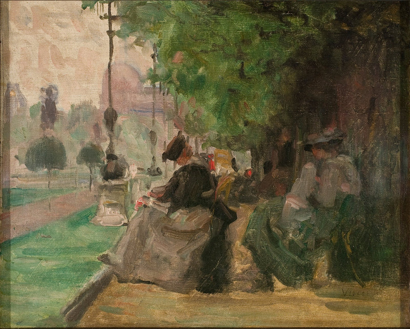 Paesaggio del Lussemburgo – Eliseu Visconti